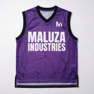 Uniforme de Baloncesto Sublimado Personalizado a Precio de Fábrica, Conjunto de Camiseta sin Mangas y Pantalones Cortos para Hombre, Sublimación Completa, Kit Deportivo - Product Image 1