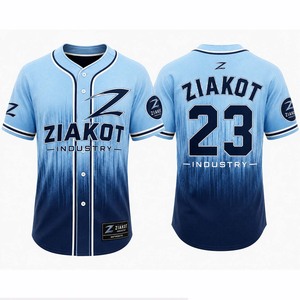 Camiseta de Béisbol Personalizada, ZIAKOT INDUSTRY Pakistán, Uniforme de Béisbol, Camiseta Sublimada, Ropa Deportiva al por Mayor, Fabricante OEM - Product Image 4