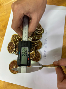 Best <b>Dried</b> <b>Lime</b> Slices Dehydrated Citrus for Tea Bulk OEM Vietnam Supplier Natural Seedless No Sugar No Preservatives ANGLE - Product Image 5