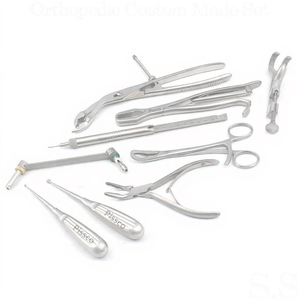 PISSCO Assorted Orthopedic Surgical <b>Instruments</b> Orthopedic Surgical <b>Instruments</b> Set Assorted Complete Orthopedic Surgical Tools - Product Image 1