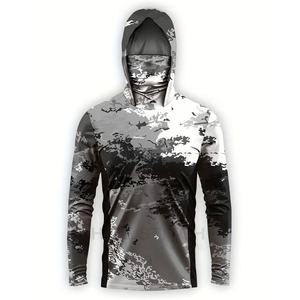 Sudadera con Capucha de Pesca Sublimada para Hombre, Personalizada, Transpirable, Manga Larga, UPF 50, 100% Poliéster, Superventas - Product Image 1