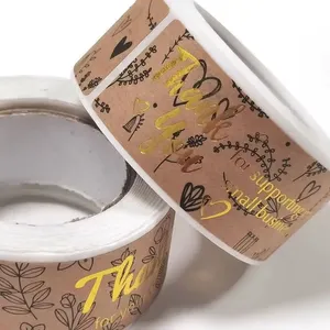 Etiquetas Personalizadas Transparentes para Botellas de Perfume - Rollo de Adhesivos de Vinilo Transparente Resistente al Agua con Estampado Dorado y Grabado - Product Image 5
