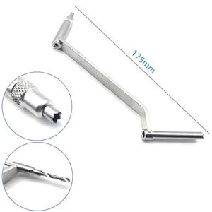 Instrumento Quirúrgico Ortopédico de Acero Premium, Broca Manual para Huesos, Brocas para Huesos con Certificación CE ISO, Uso Hospitalario, Marca Grip Surgical - Product Image 3