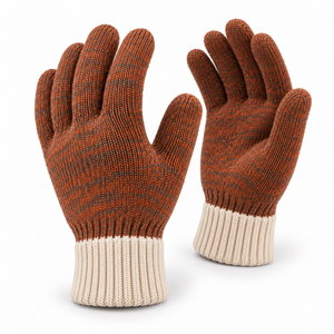 Guantes de Algodón Tejidos con Diseño Antideslizante en Toda la Superficie, Puño Tejido, Guantes de Seguridad de Uso General - Product Image 6