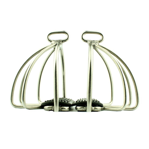 อุปกรณ์ขี่ม้าแบบมืออาชีพ รุ่นใหม่ล่าสุด  ขาตั้งอานม้าแบบมีกรงนิรภัย  ทำจากอะลูมิเนียม ยี่ห้อ Hope of Horse - Product Image 6