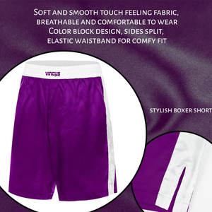 Shorts de Boxeo al Por Mayor a Precio de Fábrica, Shorts de Boxeo Más Vendidos, Transpirables y Ligeros - Product Image 6