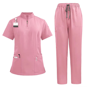 Cotton Fabric Made Nursing <b>Scrub</b> <b>Set</b> For Sale Hot Selling Lightweight Nursing <b>Scrub</b> <b>Set</b> In Different Sizes Hospital Uniform - Product Image 5