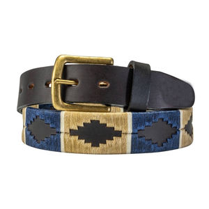 Cinturón de Polo Casual de Cuero Vacuno para Hombre y Mujer, Tejido Artesanal, Ajustable a la Cintura, Línea de Productos Ecuestres, OEM, Unisex - Product Image 5