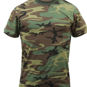 เสื้อยืดลายพรางแบบยูนิเซ็กส์ สตรีทแวร์ โอเวอร์ไซส์ ผ้าฝ้าย พิมพ์ลาย แขนสั้น สวมใส่สบาย ทรงหลวม เสื้อยืดฤดูร้อน - Product Image 2