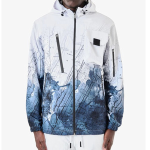 Chaqueta Cortavientos Impermeable de Invierno para Hombre 2026, con Logotipo Frontal, Ligera, con Capucha, para Correr y Entrenar al Aire Libre, Fabricante OEM ODM - Product Image 3