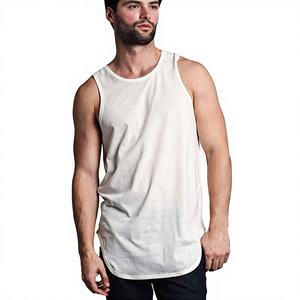Débardeur en coton pour homme, écologique et durable, avec logo personnalisé, imprimé par sublimation, pour le sport et le fitness, mélange haut de gamme, décontracté pour l'été - Product Image 1