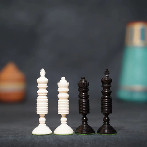 ILAHI's Eco-Friendly Rustic Polished Rectangle <b>Chess</b> <b>Board</b> Game 100% Handmade Pure Wood Animal/Love Style Customized Size <b>Chess</b> - Product Image 1