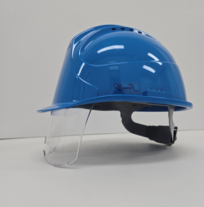 Korea STH-3502A Industrial <b>Safety</b> <b>Helmet</b> Hard Hat with Visor CE EN397 EN166 Type Certificate Vented Cap Style EN166 Standard - Product Image 4