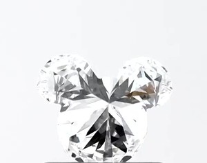 Diamante Cultivado en Laboratorio Mickey Mouse, Color D-F, Pulido Excelente, Claridad CVD VVS-VS, para Joyería Femenina - Product Image 4
