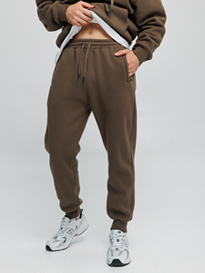 Olive Green Oversized Hoodie & <b>Jogger</b> Tracksuit <b>Set</b>. Fleece Hooded Sweatshirt & Pant. Streetwear <b>Matching</b> <b>Set</b>. OEM Manufacturer - Product Image 4