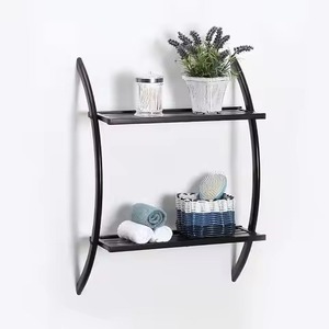Durable Tough Quality Solid Wood Floating <b>Shelf</b> Set <b>Wall</b> Mounted Wooden <b>Shelves</b> for Storage and Home Decoration <b>Wall</b> <b>Shelf</b> - Product Image 3