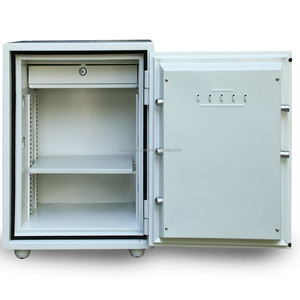 WELKO Electronic <b>Safes</b> with Key Lock Anti-theft & Fireproof 1000-1200C Brown Stainless Steel Home & Commercial Use - Product Image 4