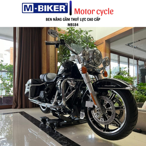 M-Biker Street Bob 114, Gato Hidráulico con Capacidad de Carga de 1000 kg, Juego de 4 Piezas, Ruedas de PU de 6 cm, Herramienta Multifuncional Xm Titan - Product Image 3