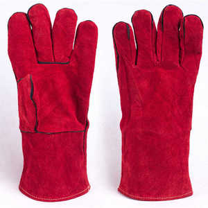 Gants de soudage en cuir de vachette pour la protection des mains, doublure en Kevlar, pouce entier, résistants à la chaleur, pour la construction, gants de soudeur - Product Image 1