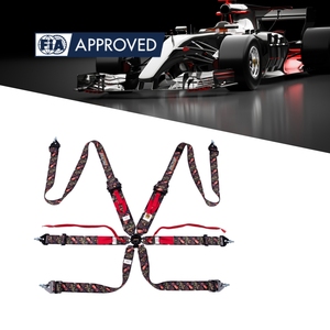 Wholesale SPORT PLUS 5 FIA Approved Racing Belt 6 Point Harness With Ultra <b>Light</b> Adjuster Custom Logo Color OEM ODM Manufacturer - Product Image 2