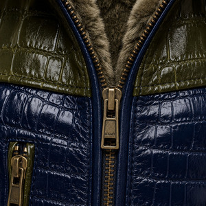 Custom Size Casual Wear Genuine Fashion Leather <b>Jacket</b> for <b>Men</b> New Arrival High Quality Fashion <b>Men</b> Leather <b>Jacket</b> - Product Image 5