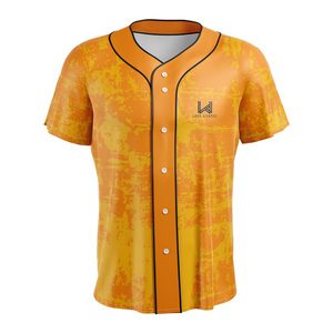 Uniforme Deportivo Personalizado OEM para Mujer, Talla Grande, Jersey de Béisbol y Sóftbol con Botones, Sublimado, Absorbente de Humedad - Product Image 2
