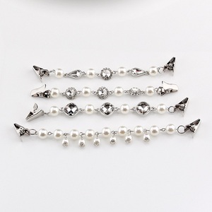 Élégante broche ajustable en perles pour pull, épinglette décorative pour veste, accessoire de mode pour femme - Product Image 4