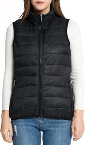 Gilet matelassé léger et isolant pour femme, fabricant OEM, logo personnalisé, veste sans manches matelassée pour femme, vente en gros - Product Image 6