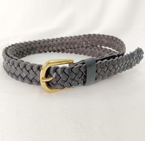 Cinturón de Cuero Genuino para Hombre, Tendencia 2026, Hebilla Metálica de Alta Calidad, Estilo Cowboy Vintage para Negocios y Moda - Product Image 1