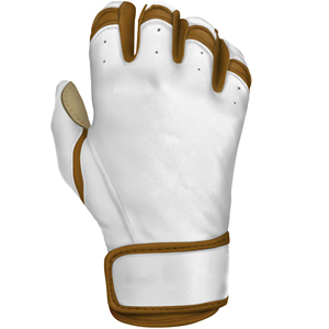 Gants de frappe en cuir véritable, anti-choc, pour baseball et softball américain, avec fermeture à pression, support de poignet, écologiques, pour adultes, les meilleurs - Product Image 3