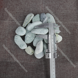 หินกรวดหินอ่อนสีเขียวราคาไม่แพงหินธรรมชาติที่ทันสมัยสำหรับพื้นสนามสวนสวนและอ่างอาบน้ำกลางแจ้ง - Product Image 5