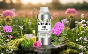 Aceite Esencial de Geranio Destilado al Vapor para Perfumes, Fabricación de Jabones, Formulaciones de Cuidado Personal, Grado Cosmético, Suministro a Granel, OEM, ODM - Product Image 5