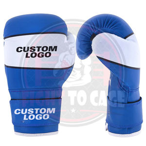 Guantes de Boxeo para Niños, Color Azul, 6 oz, para Entrenamiento de Kickboxing, Muay Thai, MMA, Sparring, Artes Marciales - Product Image 4