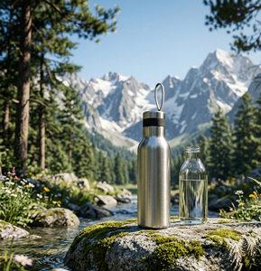 Wholesale Reusable Leak-Proof Stainless Steel Cola <b>Bottle</b> | Durable Gym & Hiking Water Flask Outdoor & Fitness Water <b>Bottle</b> - Product Image 1