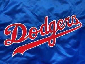 Chaqueta Varsity de Satén Premium para Hombre, Azul Rey 2026, Chaqueta Bomber Retro de Satén de los Dodgers de Los Ángeles con Bordado Tackle Twill, Estilo Urbano - Product Image 4