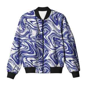 Customizable Men's Stand Varsity Bomber <b>Jacket</b> Regular Waterproof Windproof Winter Coat <b>Sequins</b> High Street Fabric Front - Product Image 5