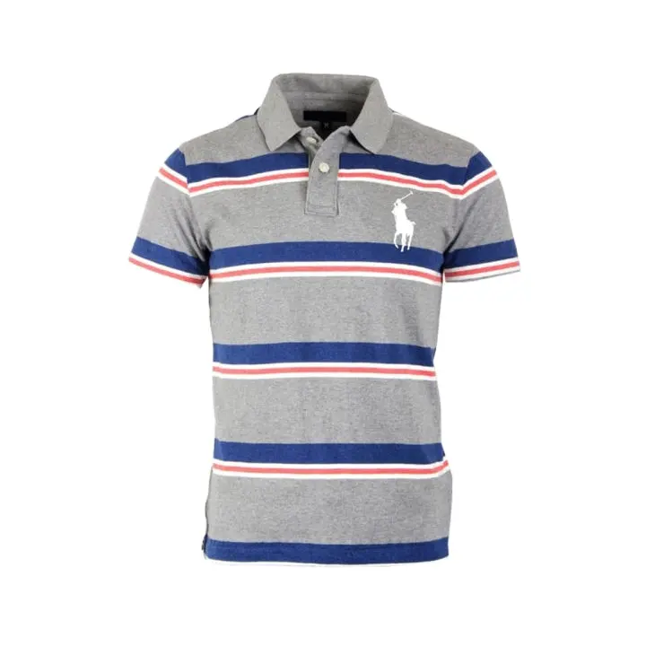Polo Shirt Wholesale Men Clothes Short Sleeve Polo T-shirt New Fashionable Custom Design Golf Polo Shirts