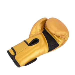 High Quality Professional Manufacturer Custom <b>Colour</b> And Design Best Martial Arts Shiny Boxing Gloves - Product Image 5