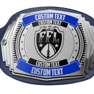Custom Fantasy Football Championship Belt Personalized FFL Title Belt Customizable Sports Trophy - Product Image 5