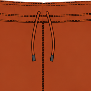 Rust <b>Brown</b> Black Rugby <b>Shorts</b> Elastic Waist Drawstring Striped Team Uniform Custom Breathable Training Performance Athletic - Product Image 5
