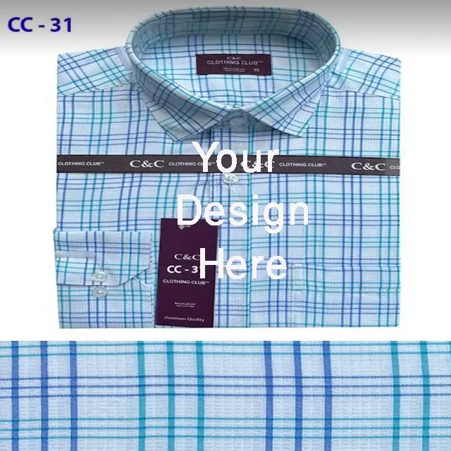 Оптовая цена, новейший дизайн, 100% хлопковая формальная рубашка с длинным рукавом, Повседневная рубашка с логотипом на заказ, экспорт от поставщика