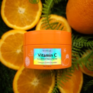La crema facial con vitamina C de la marca coreana n.° 1 SOQU le da vitalidad a tu piel cansada y mejora el tono de la piel. - Product Image 1