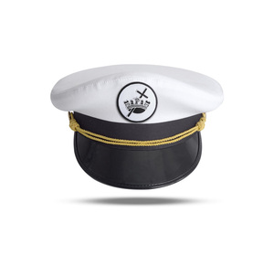 Premium Black Templar Fatigue <b>Cap</b> White Black Emblem Custom Design - Product Image 1