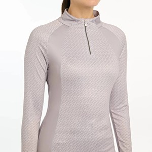 Camiseta de Equitación Elástica en 4 Direcciones de Alta Calidad, Capa Base para Competición, Polo, Tela Técnica Suave al Tacto - Product Image 1