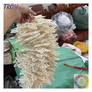 Étoile de Noël en rotin faite à la main, décoration suspendue en osier pour arbres de Noël, fêtes et décorations saisonnières pour la maison - Product Image 6