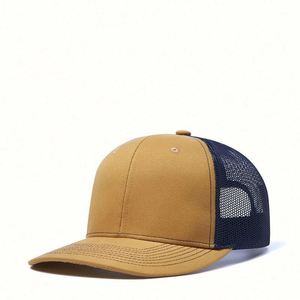 Gorra Trucker de Malla de 6 Paneles Unisex con 80 Colores en Stock, Gorra Snapback Lisa Personalizable con Logo para Hombre, Modelo 1024, Formal Común, Venta al por Mayor - Product Image 3