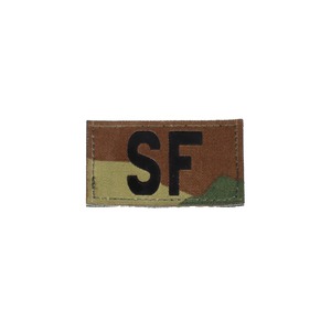 IAF Laser Cut Embroidered Flower Shape Nonwoven Felt 600D <b>Sew</b>-<b>On</b> Style Camouflage Background <b>Patch</b> - Product Image 6