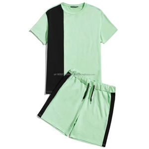 Collection été 2024 Garçons Training Wear Twin Set Personnalisable avec Logo T-shirt et short en coton gris Top Sale! - Product Image 6