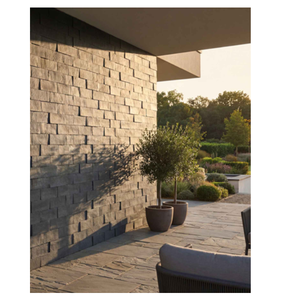 Revêtement mural en panneaux 3D modernes style brique, revêtement mural en pierre, extérieur, imperméable, design contemporain minimaliste pour la décoration de la maison - Product Image 1