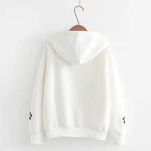 Sudadera con Capucha para Mujer, de Invierno, Manga Larga, con Bolsillos de Felpa y Forro, Diseño Nuevo - Product Image 2